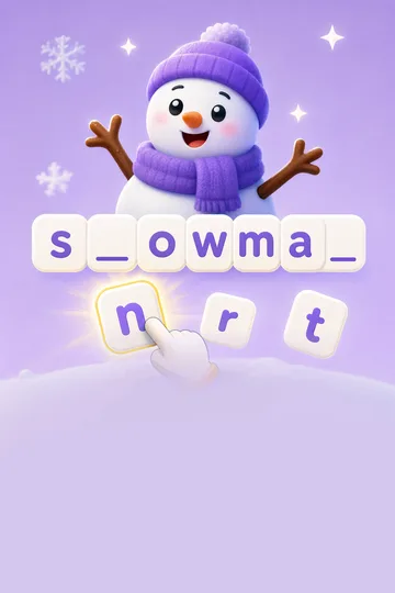 Snowman game tile