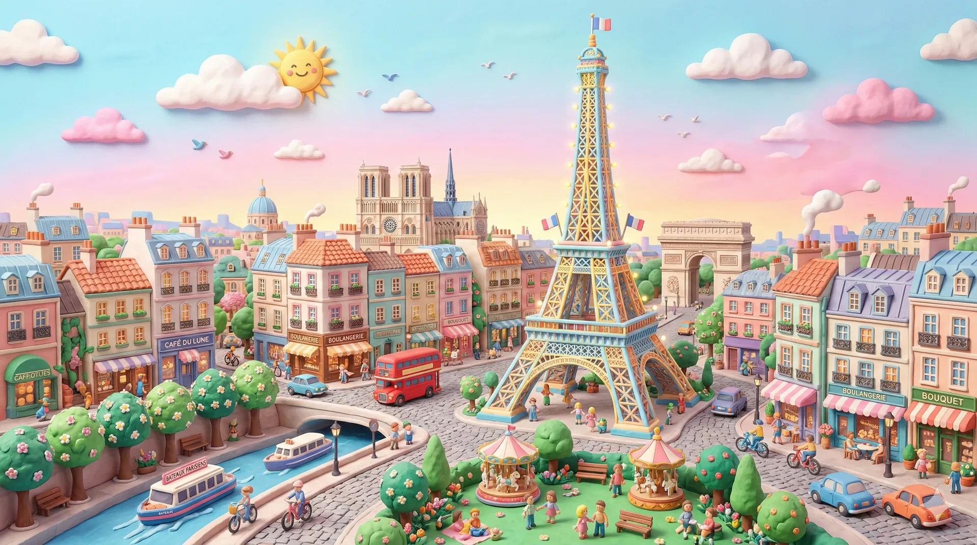 Clay Paris scene